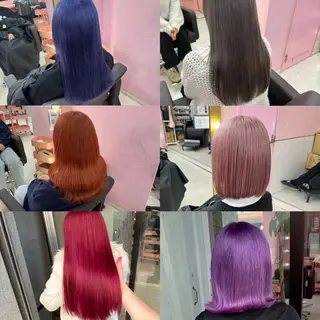 ロング カラー アイドル級girly 🎀Ramu🎀のヘアスタイル