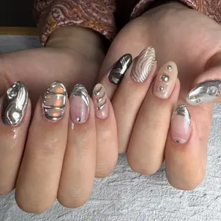 ネイル Re:Smil所属・☺︎ NOZOMI☺︎のネイルデザイン