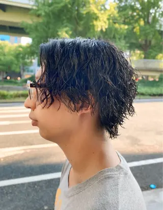 パーマ メンズ メンズパーマ 特化/中川拓也のヘアスタイル