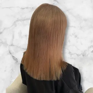 ロング カラー セルバ所属・HIRORO ブリーチ/ハイトーンのヘアスタイル