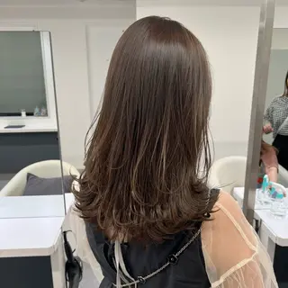 セミロング カラー ✨メンズ/パーマ/ 三宅 昌太✨のヘアスタイル