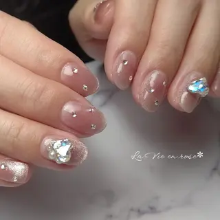 ネイル ラヴィアン ローズのネイルデザイン