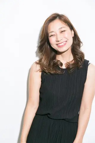 セミロング パーマ 髪質改善 suzukiのヘアスタイル