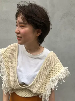 ショート be.perch所属・山口 朔弥のヘアスタイル