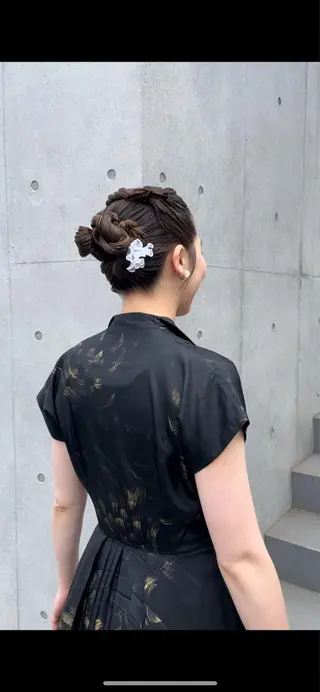 ヘアアレンジ 佐伯 和佳のヘアスタイル