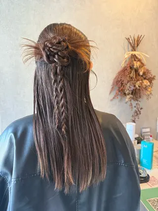 ヘアアレンジ Bish Yanaのヘアスタイル