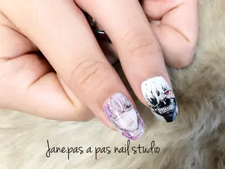 ネイル Yakko pas á pasのネイルデザイン