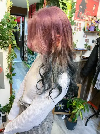 ロング カラー カラーパティシエ facce🌼ikoのヘアスタイル