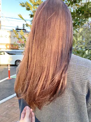 ロング カラー Joule銀座 石山あやのヘアスタイル