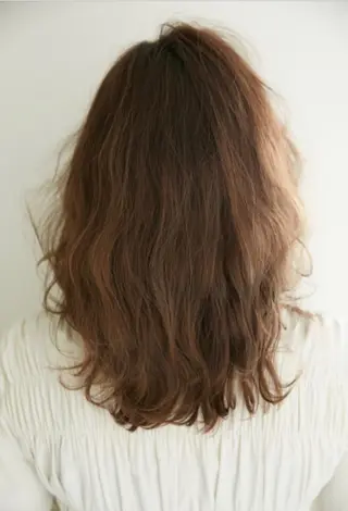 セミロング カラー ヘアアレンジ JILL ユキのヘアスタイル