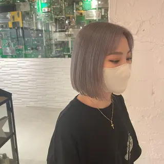 ショート カラー nameless miichiのヘアスタイル