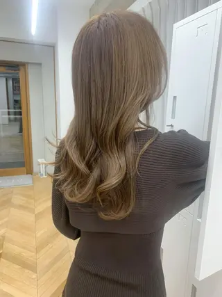 ロング カラー cirrus🕊 韓国ヘア♡山縣あかりのヘアスタイル