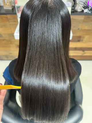 ロング ちさと/メンズ ショート/縮毛矯正のヘアスタイル