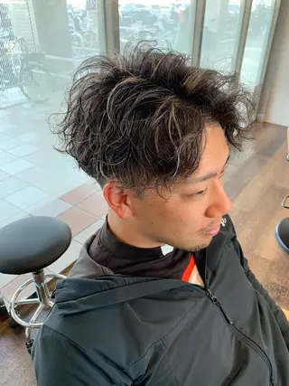 カラー パーマ メンズ 【艶カラー】 STYLE 和泉俊希のヘアスタイル