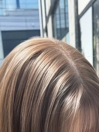 セミロング 髪質改善/透明感カラ ー🫧mizukiのヘアスタイル