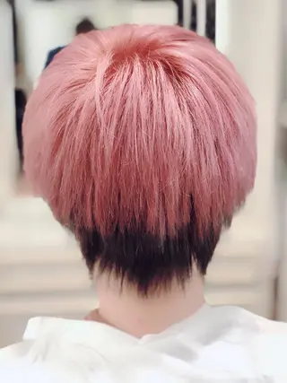 ショート カラー 【髪質改善】益田 直幸のヘアスタイル