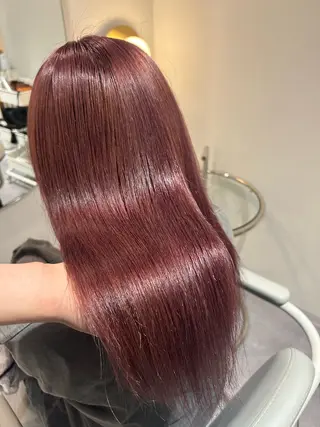 セミロング カラー 美髪✨艶髪✨髪質改善 カラー特化❕阿部里美のヘアスタイル