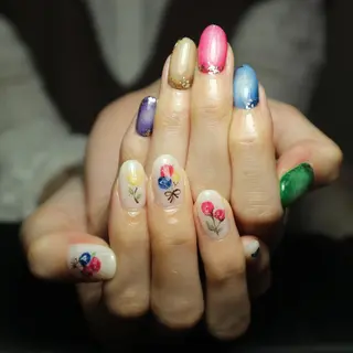 ネイル 高田 ちかこのネイルデザイン