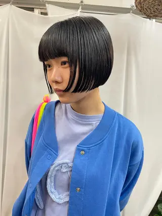 ショート silo所属・silo MOKA 顔周りカット🦦のヘアスタイル
