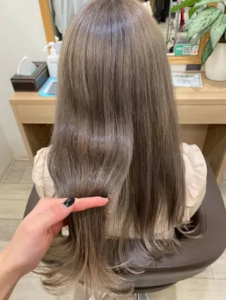 ロング カラー マツモト カラー/ショートボブのヘアスタイル