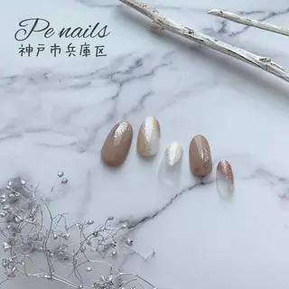 ネイル 神戸駅ネイルサロン PE NAILSのネイルデザイン