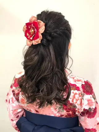 ヘアアレンジ 乳井 悠香のヘアスタイル