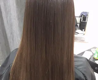 ロング カラー MIZUHO / ダブルカラー髪質改善のヘアスタイル