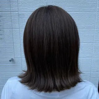 ミディアム カラー FERIAあべの KARINのヘアスタイル