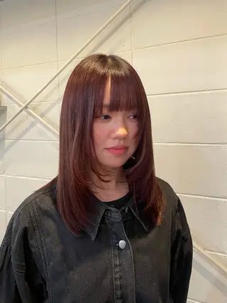 ミディアム ﾁｶｼﾂ/ ﾌｳｶのヘアスタイル