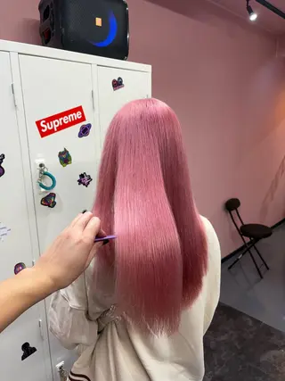 ロング カラー ハイトーン/ブリーチ /hikaruのヘアスタイル