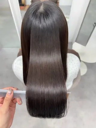 ロング 蔵田 唯のヘアスタイル
