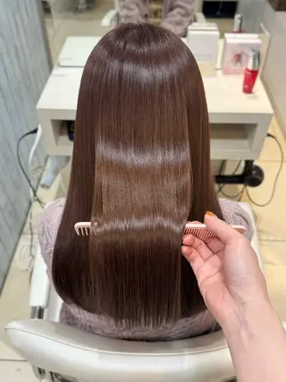 ロング カラー 💎艶髪💎 町田莉彩のヘアスタイル
