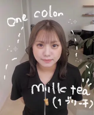 カラー 【sica】 チナのヘアスタイル