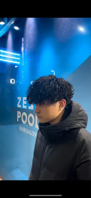 パーマ メンズ 【メンズ特化】 寺田遥輝のヘアスタイル