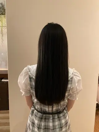 ロング anon所属・田中 結月のヘアスタイル