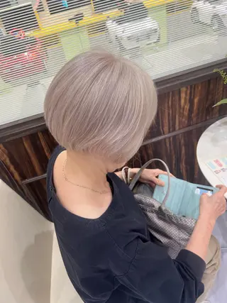 カラー あんどう ゆうかのヘアスタイル
