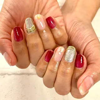 ネイル 🤎🧸 Aya 🧸🤎のネイルデザイン