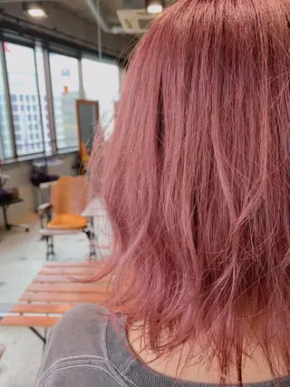 ミディアム カラー パーマ 代表 中島貴志のヘアスタイル