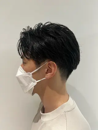 メンズ 髪質改善/縮毛矯正 艶カラー/珠聡のヘアスタイル