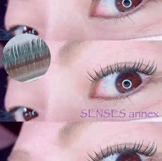 マツエク・マツパ SENSES_ WAKAのマツエク・マツパデザイン