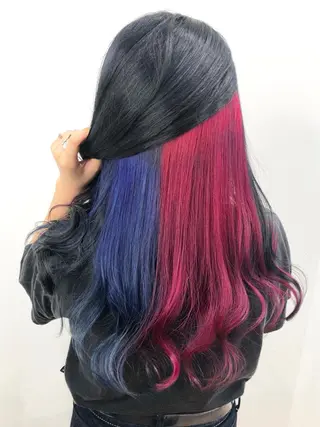 セミロング カラー  渡部 妃月のヘアスタイル