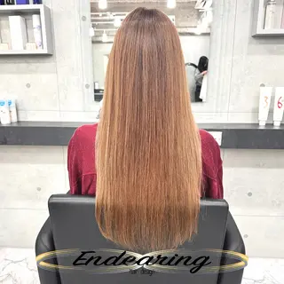 カラー Endearing 銀座⭐︎YOKOのヘアスタイル