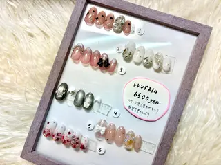 ネイル Queennail 北堀江megumiのネイルデザイン
