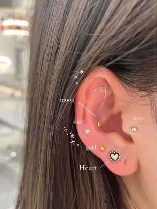 ヘアセット🎀耳つぼ 👂💎MONAMIのヘアスタイル