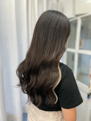 ロング カラー 韓国ヘア🤍髪質改善 🇰🇷AKANEのヘアスタイル