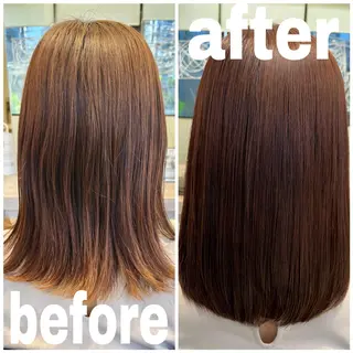 ミディアム ✨髪質改善✨ /しみちゃん【清水】のヘアスタイル