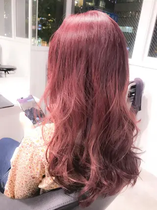 ロング カラー Lehm所属・表参道/さあ や/大人ナチュラルのヘアスタイル