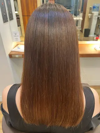 セミロング すばる/縮毛矯正 /似合わせカラーのヘアスタイル