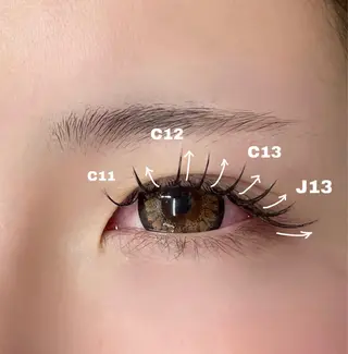 マツエク・マツパ 🌈huluhulu イシダ🌈のマツエク・マツパデザイン