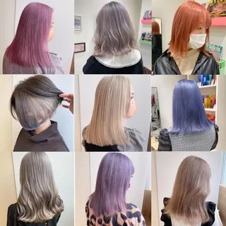 カラー Le'a渋谷所属・インナーエクステ渋谷 🦋KAJIのヘアスタイル